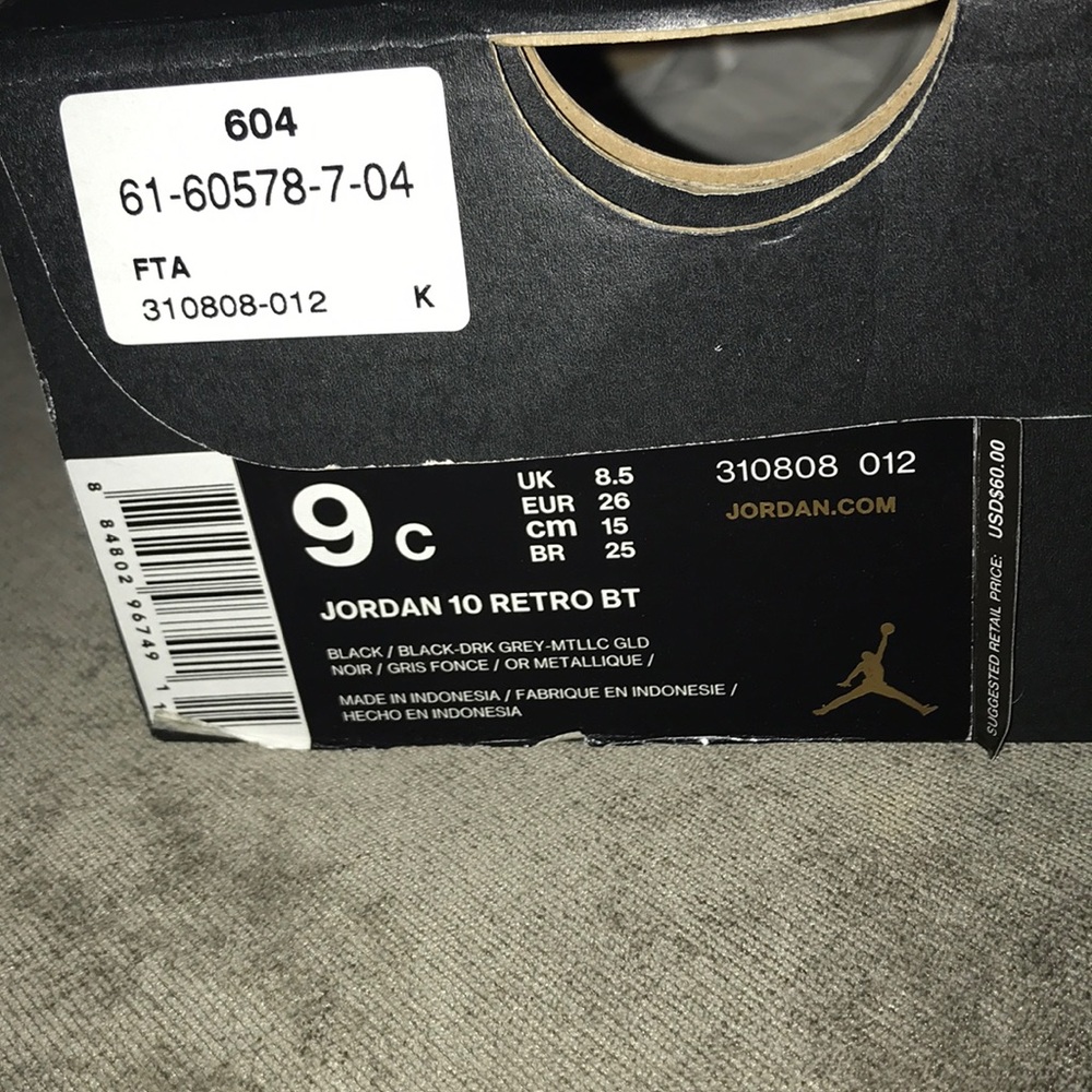 Jordan Retro 10 - Picture 6 of 6